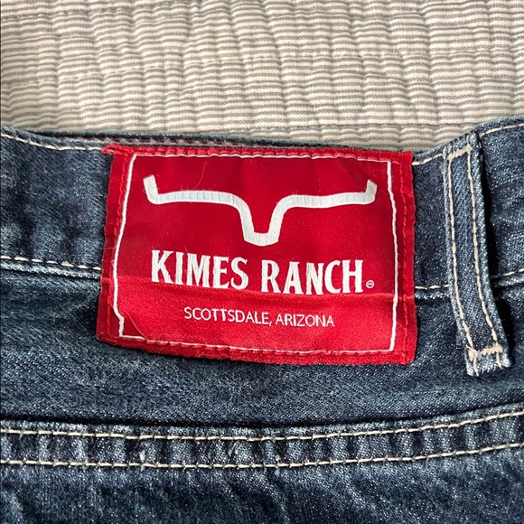 Kimes Ranch Dark Blue Bootcut Jeans size 36x34 - Picture 2 of 7